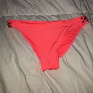 pink rhinestoned bikini bottoms